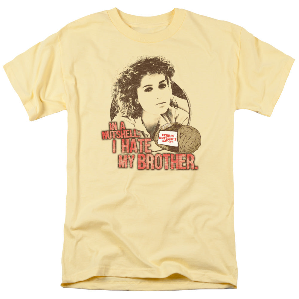 Ferris Bueller Nutsheel Mens T Shirt Banana Officially Licensed