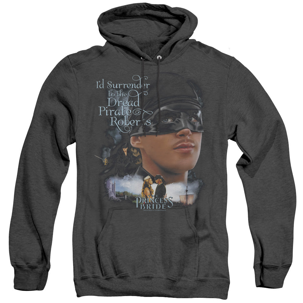 The Princess Bride Surrender Heather Mens Hoodie Black Officially Licensed