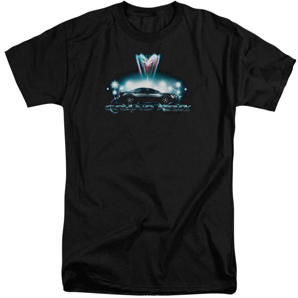 Pontiac Silver Grand Prix Mens Tall T Shirt Black Officially Licensed