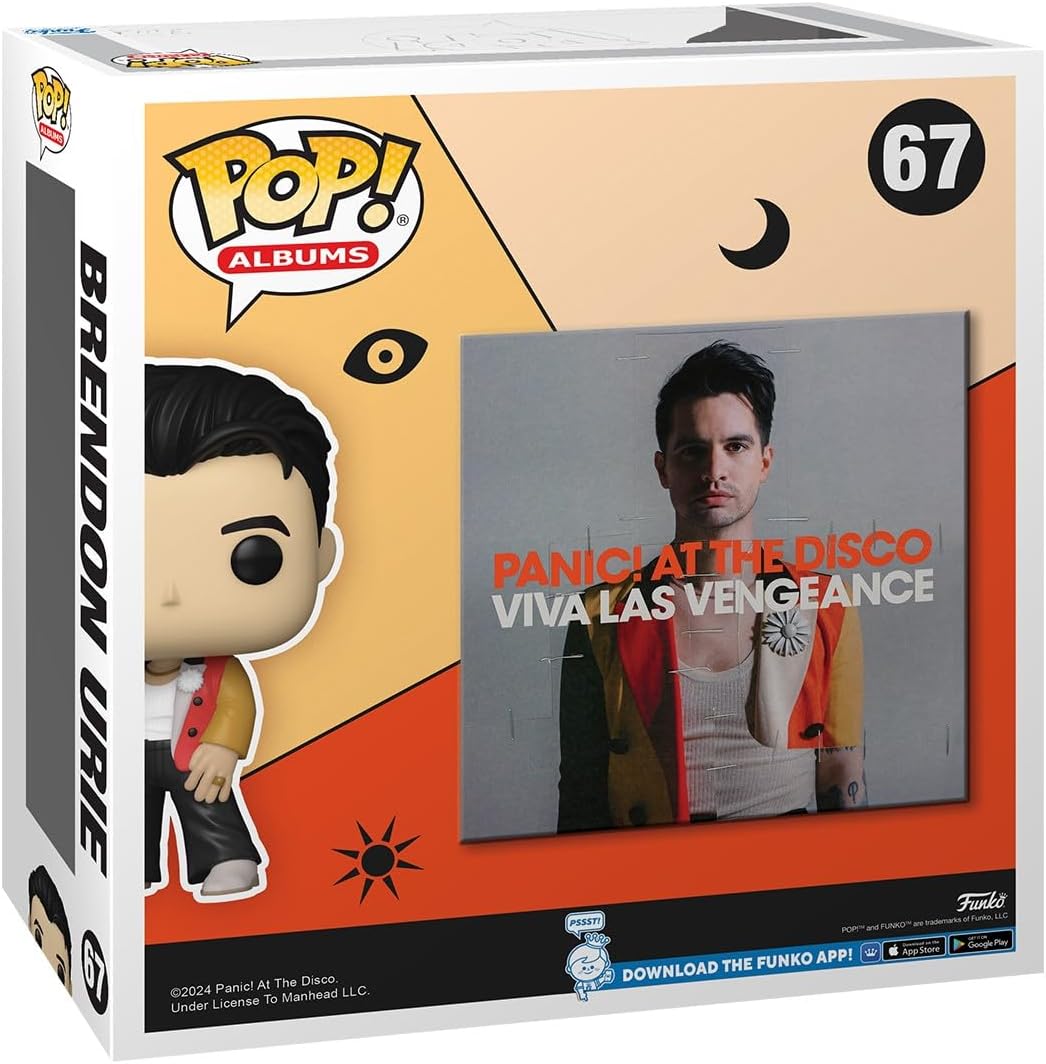 Funko Pop Albums - Panic at the Disco Viva Las Vengeance Brendon Urie #67