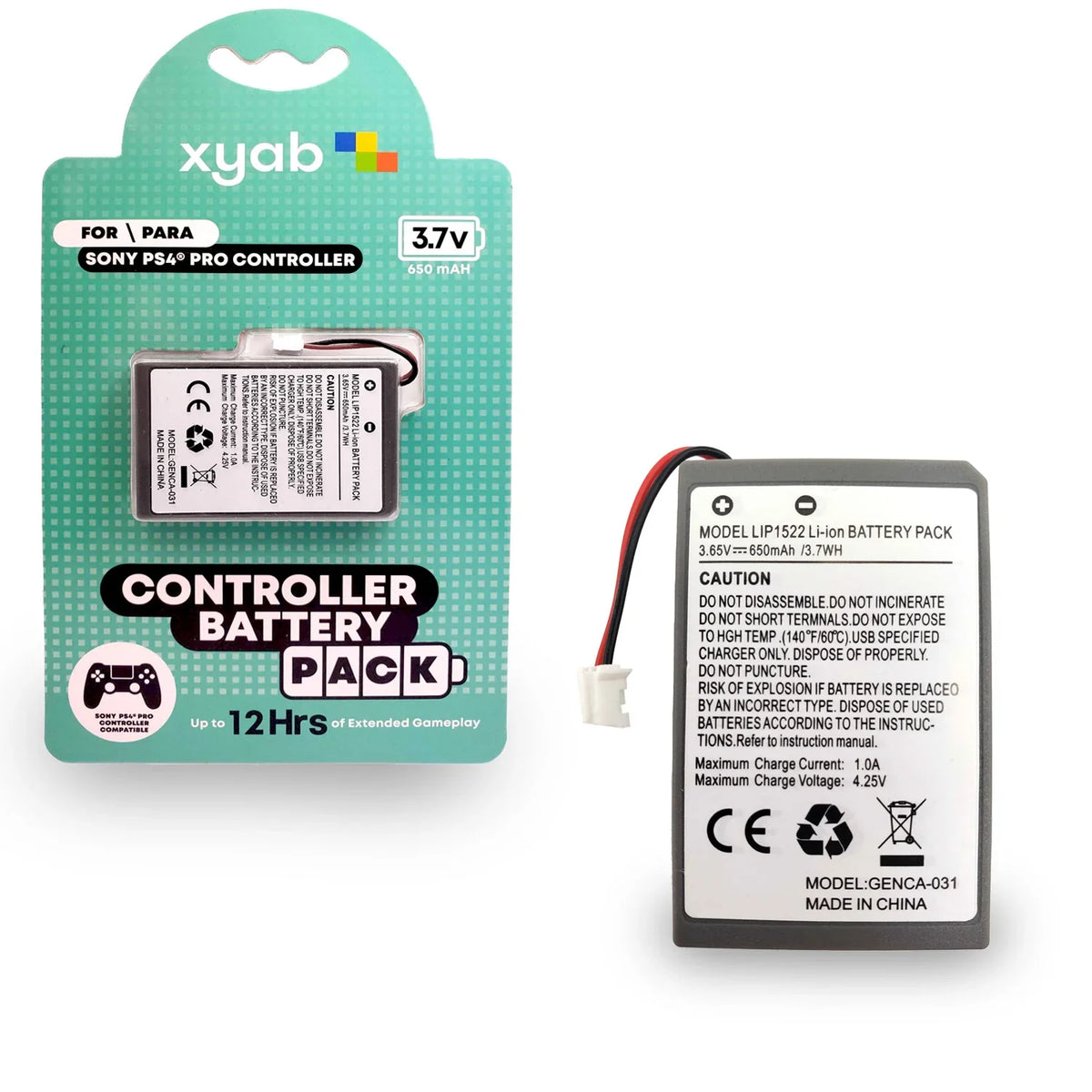 Replacement Controller Battery Pack for Playstation 4 Controller