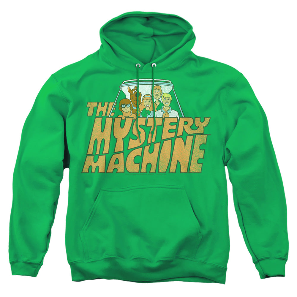Scooby Doo! Mystery Machine Mens Hoodie Kelly Green Officially Licensed