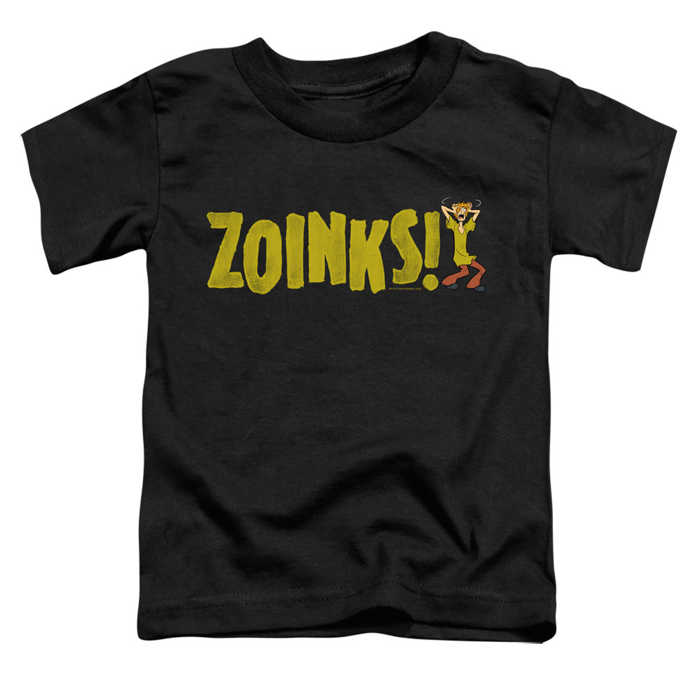 Scooby Doo Zoinks Toddler Kids Youth T Shirt Black Officially Licensed