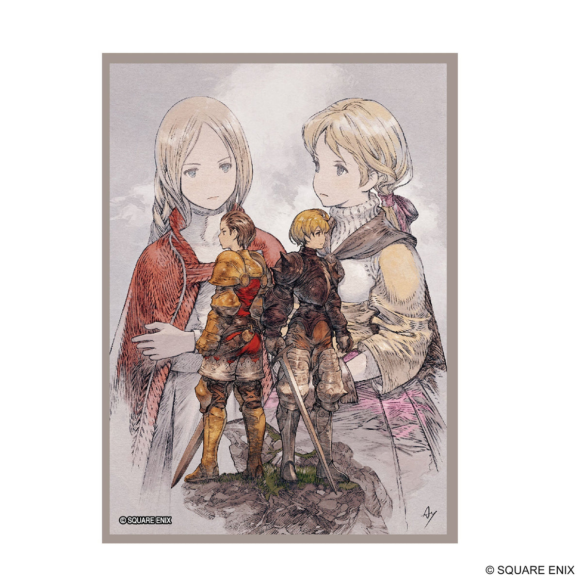 Final Fantasy: 100ct Official Sleeves - FFT