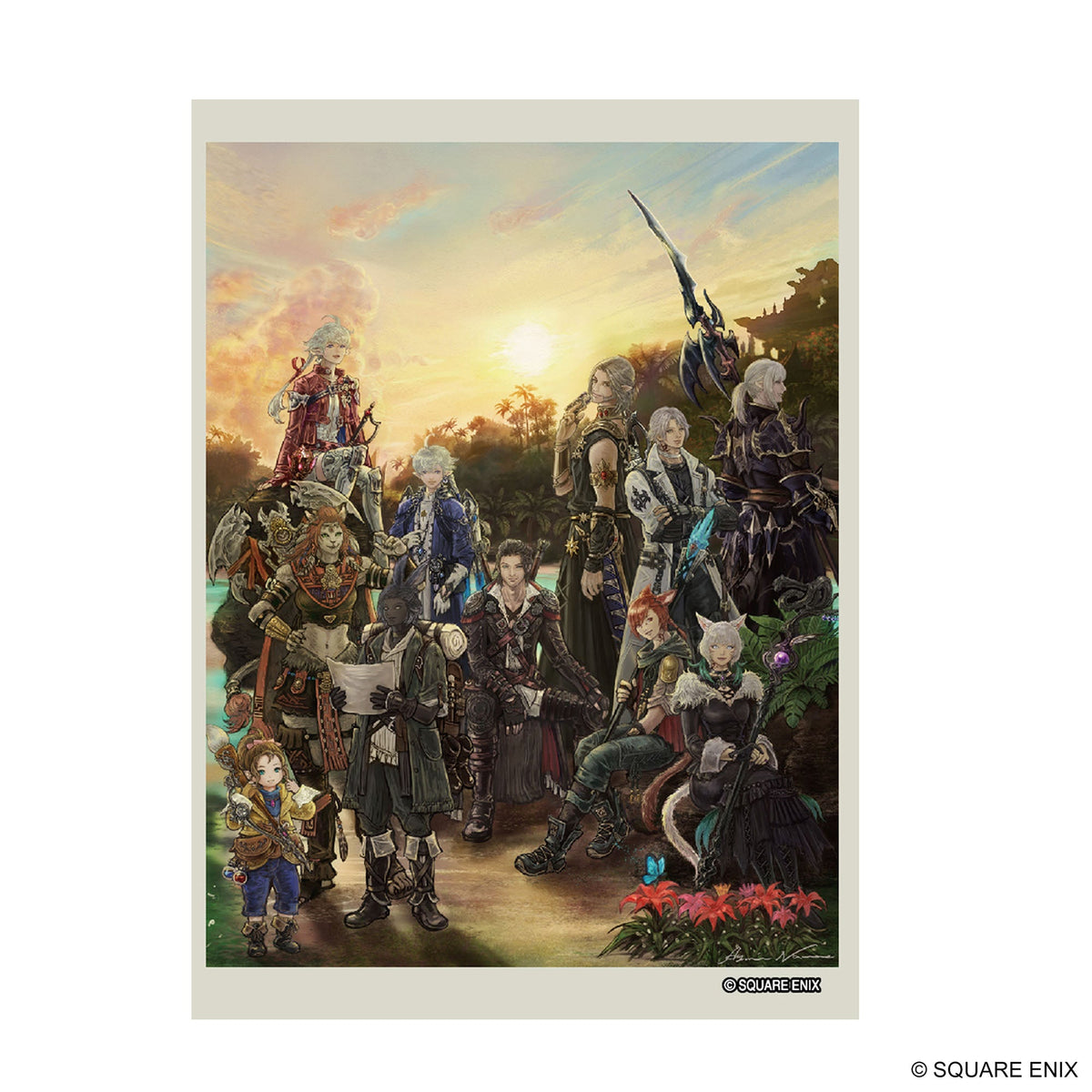 Final Fantasy: 100ct Official Sleeves - FFXIV