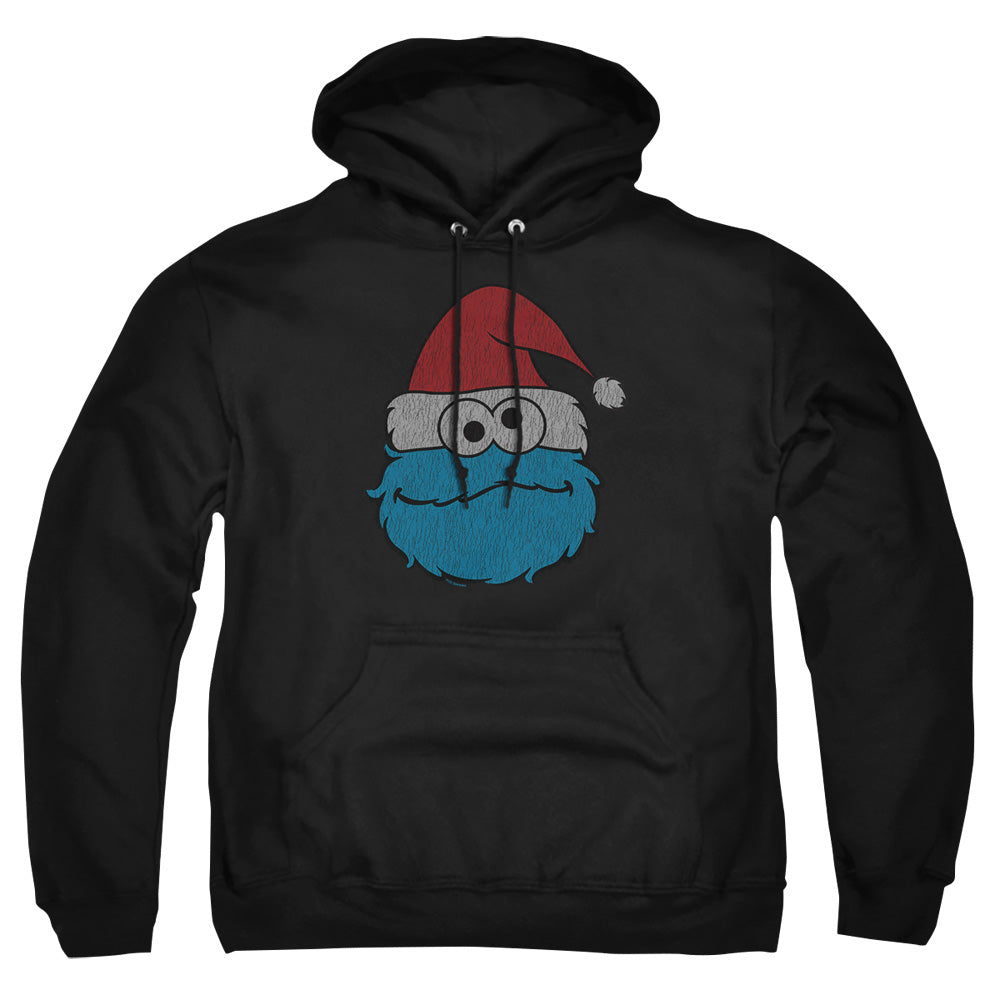 Sesame Street Cookie Monster Christmas Mens Hoodie Black Officially Licensed