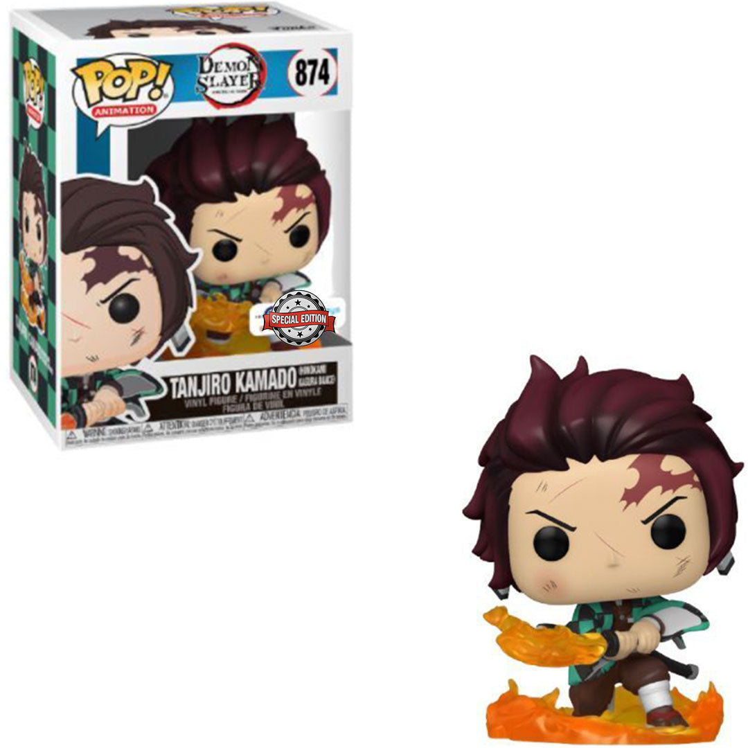 Demon Slayer Tanjiro Kamado (Hinokami Kagura Dance) #874 Special Edition Funko Pop!