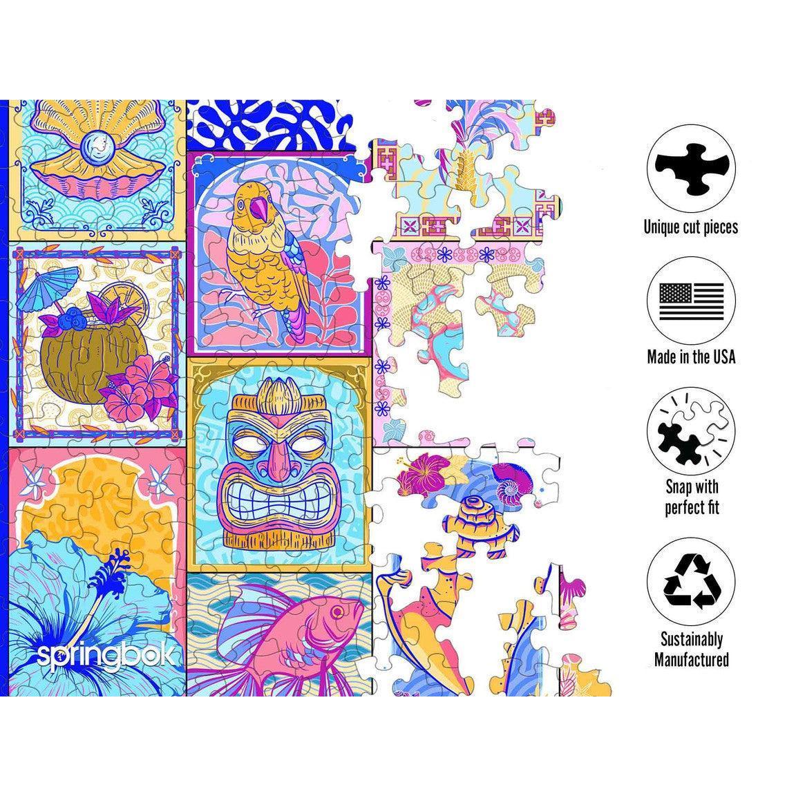 Tropical Vibes 1000 Piece Jigsaw Puzzle Springbok