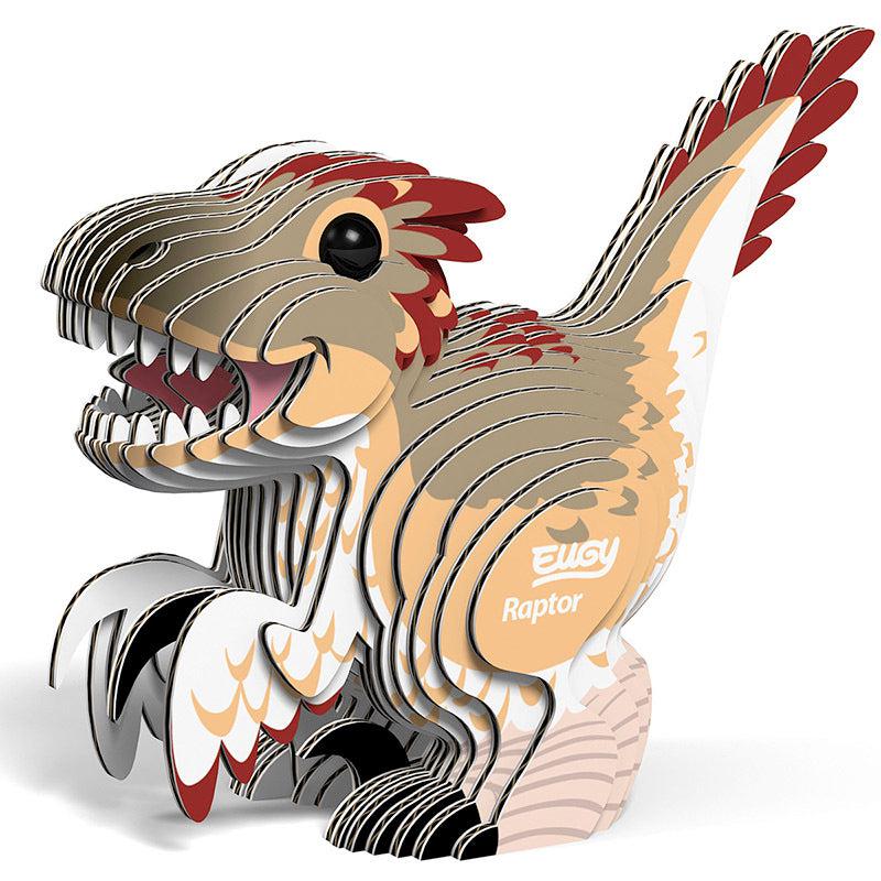 Velociraptor 3D Cardboard Model Kit Eugy