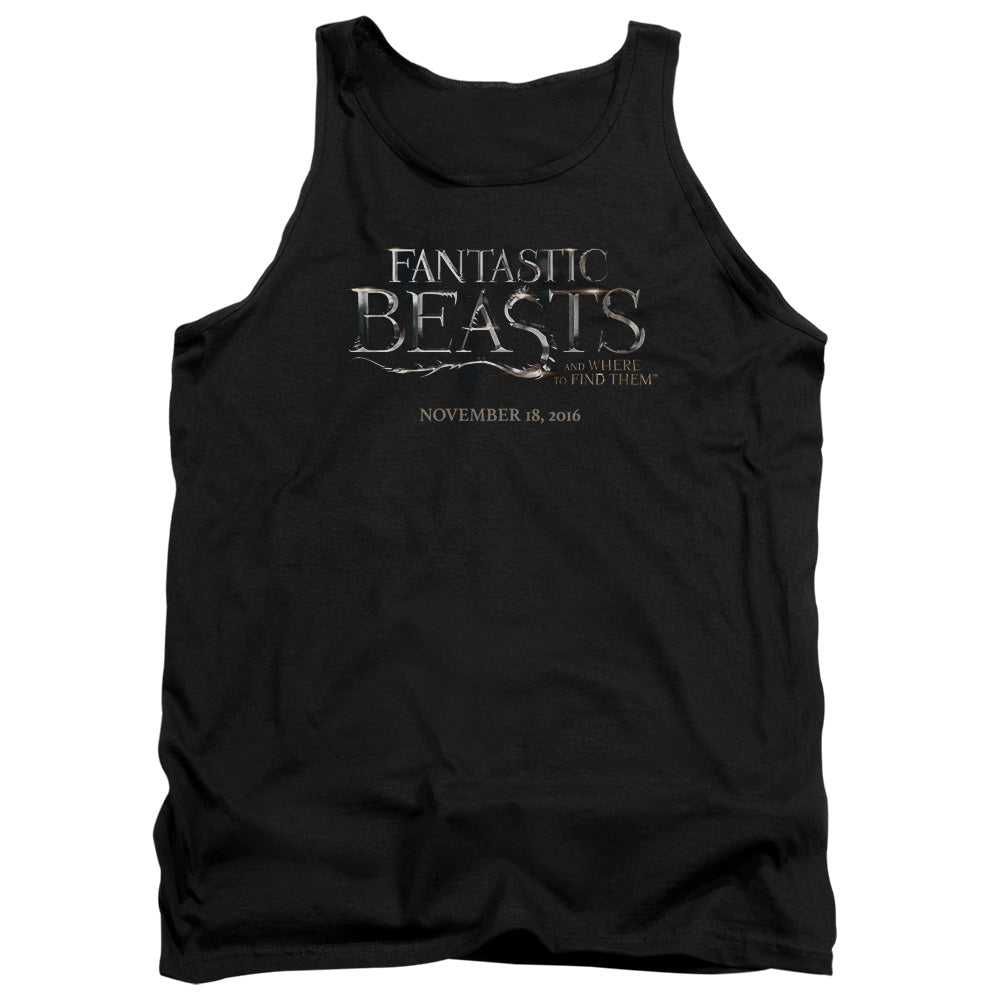 Fantastic Beasts Logo 2 Mens Tank Top Shirt Black Officially Licensed