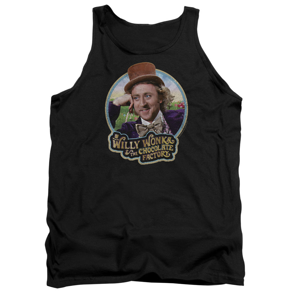 Willy Wonka And The Chocolate Factory Its Scruiddlyumptious Mens Tank Top Shirt Black Officially Licensed