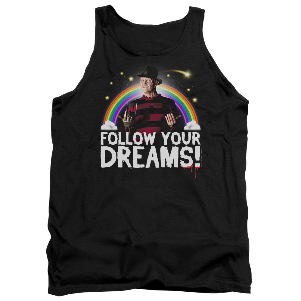 Friday The 13Th Follow Your Dreams Mens Tank Top Shirt Black Officially Licensed