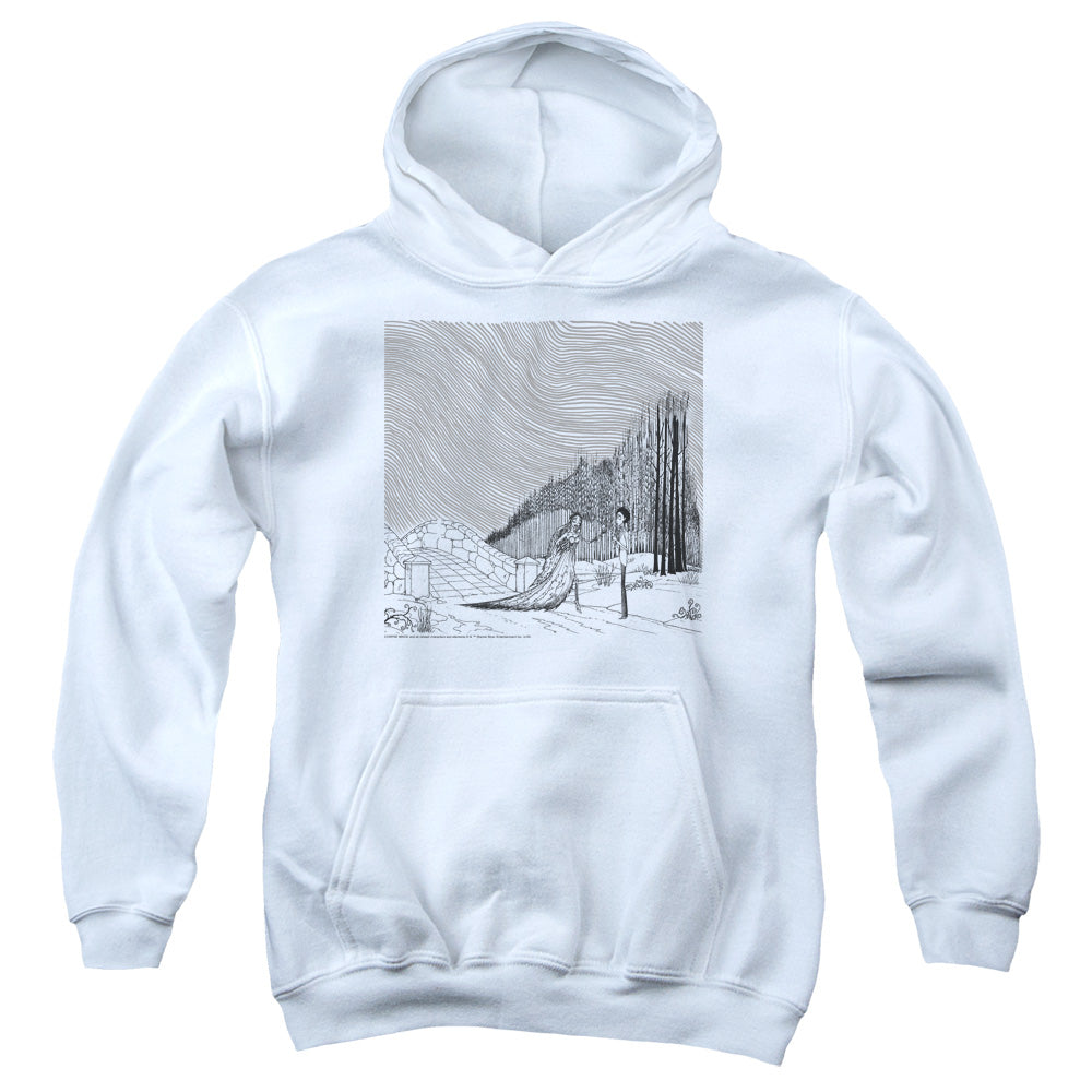 Corpse Bride My Darling Kids Youth Hoodie White Officially Licensed