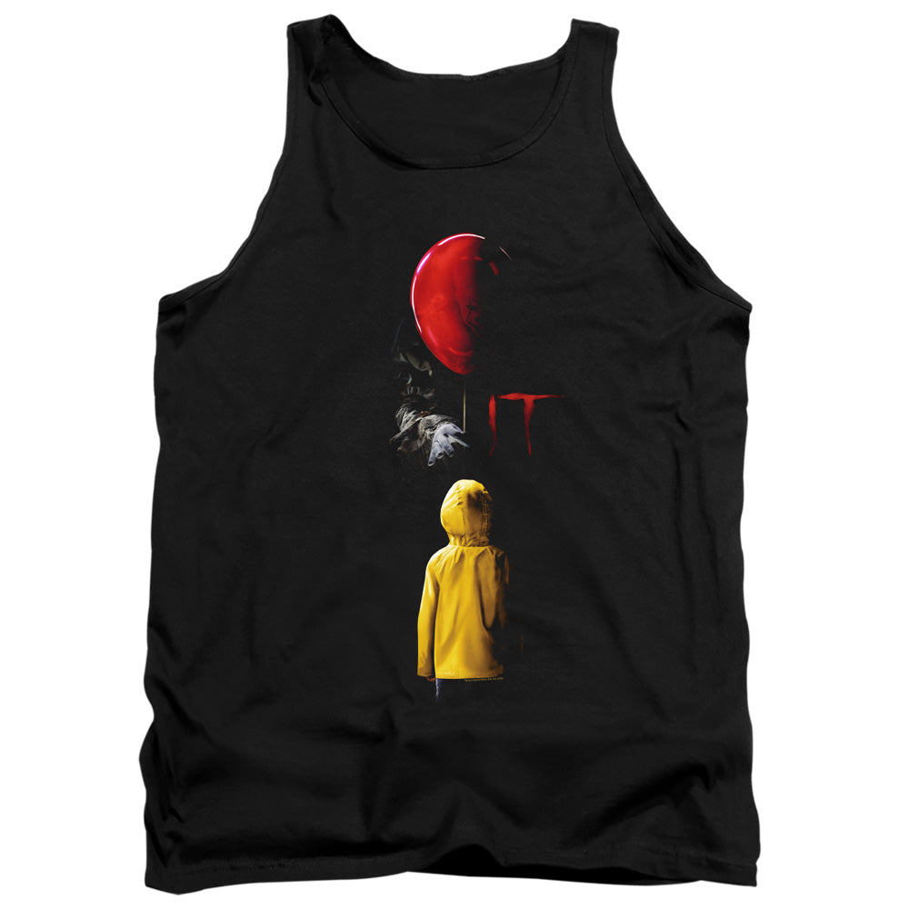 IT Red Balloon Mens Tank Top Shirt Black Officially Licensed