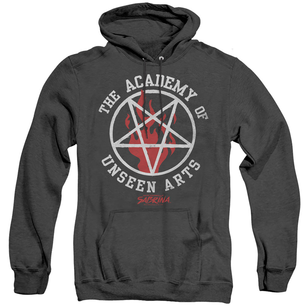 Chilling Adventures Of Sabrina Academy Of Unseen Arts Mens Heather Hoodie Black Officially Licensed
