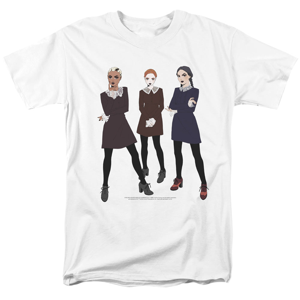 Chilling Adventures Of Sabrina Weird Mens T Shirt White Officially Licensed