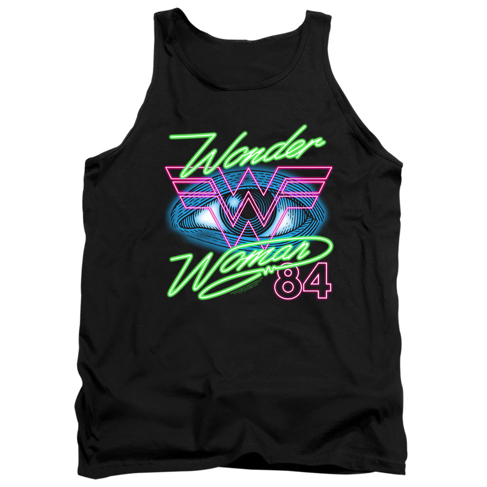 Wonder Woman 84 84 Eye Mens Tank Top Shirt Black Officially Licensed