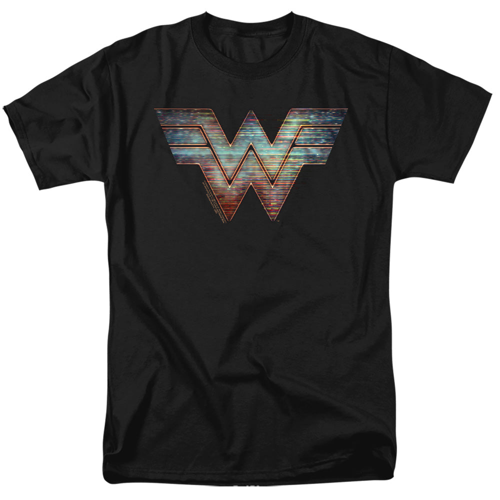 Wonder Woman 84 Static Logo Mens T Shirt Black Officially Licensed