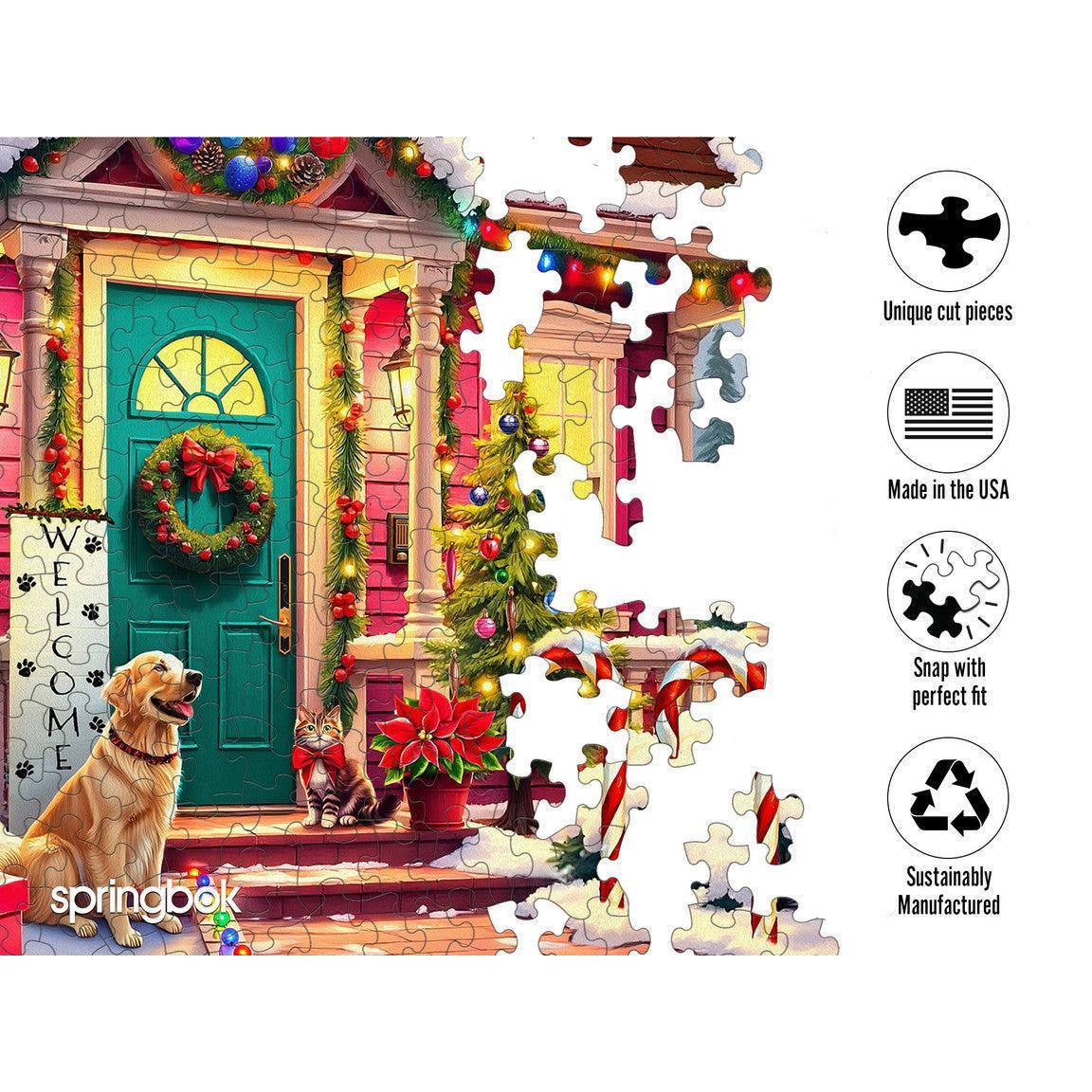 Waiting for Santa 500 Piece Jigsaw Puzzle Springbok
