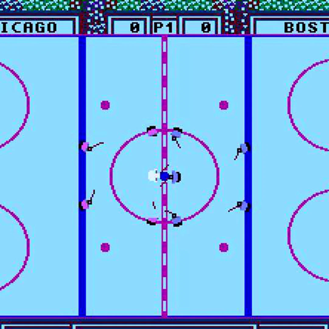 Wayne Gretzky Hockey (White Jersey Variant) (Nintendo NES)