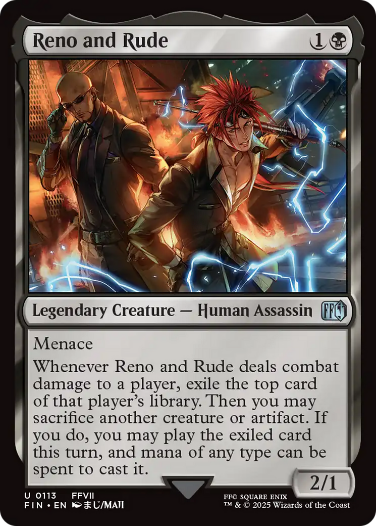 Reno and Rude (FIN-113) - FINAL FANTASY