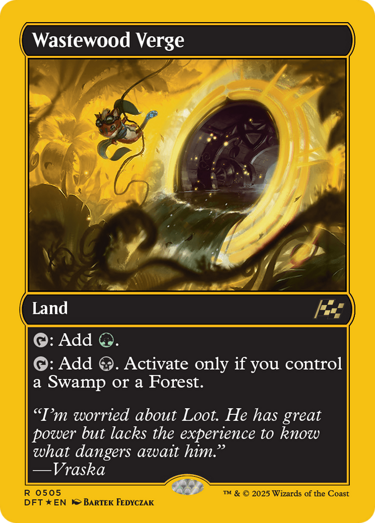 Wastewood Verge (DFT-505) - Aetherdrift Foil