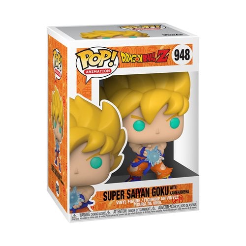 Dragon Ball Z Super Saiyan Goku with Kamehameha Wave Funko Pop! Vinyl Figure #948