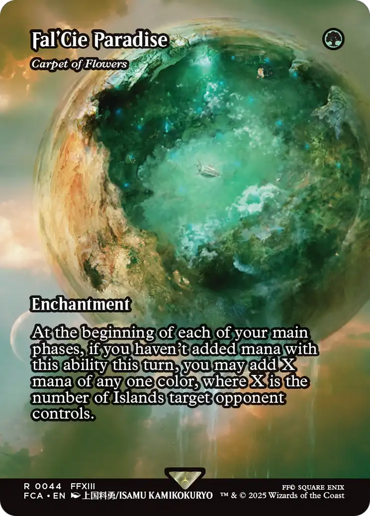 Carpet of Flowers (FCA-044) - FINAL FANTASY: Through the Ages / Fal'Cie Paradise: (enchantment) (Borderless)