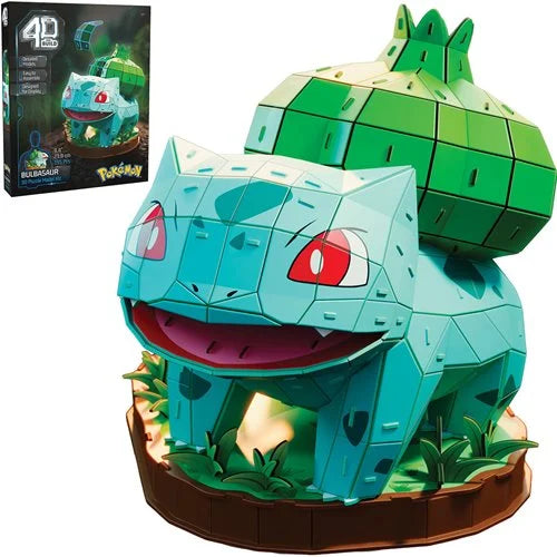 Pokemon 4D Build Bulbasaur 3D Puzzle Model Kit