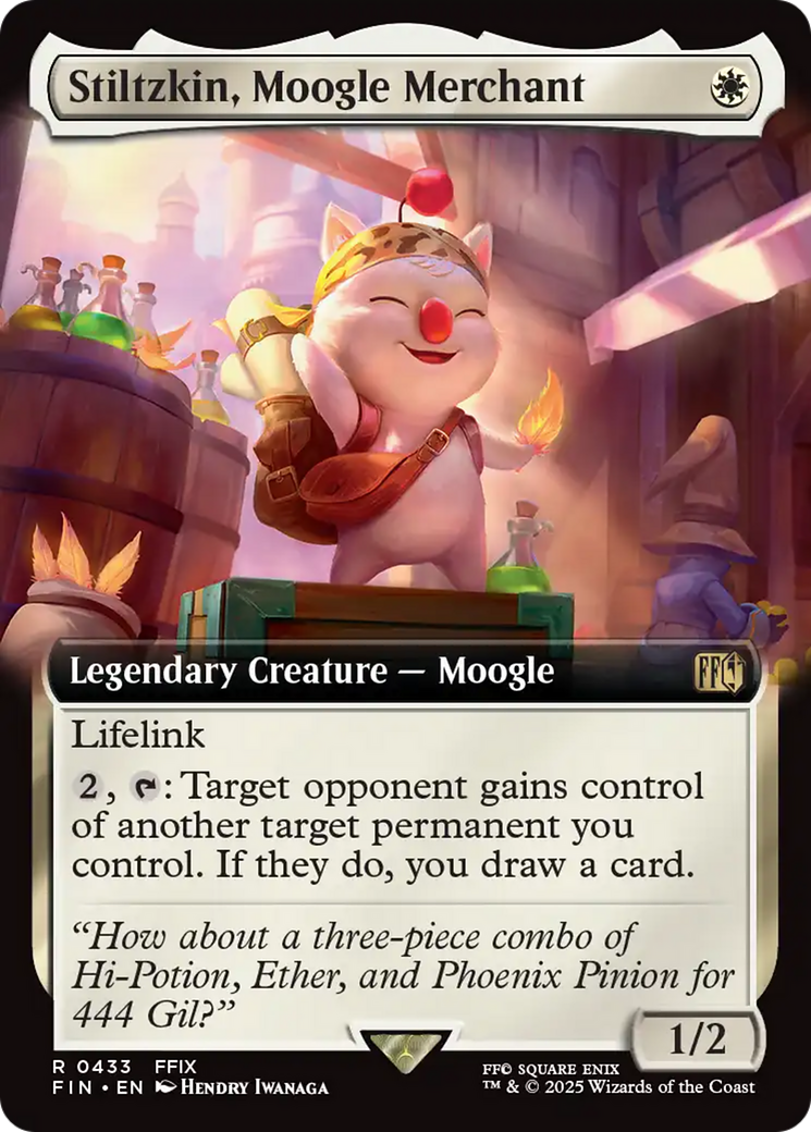 Stiltzkin, Moogle Merchant (FIN-433) - FINAL FANTASY: (Extended Art)
