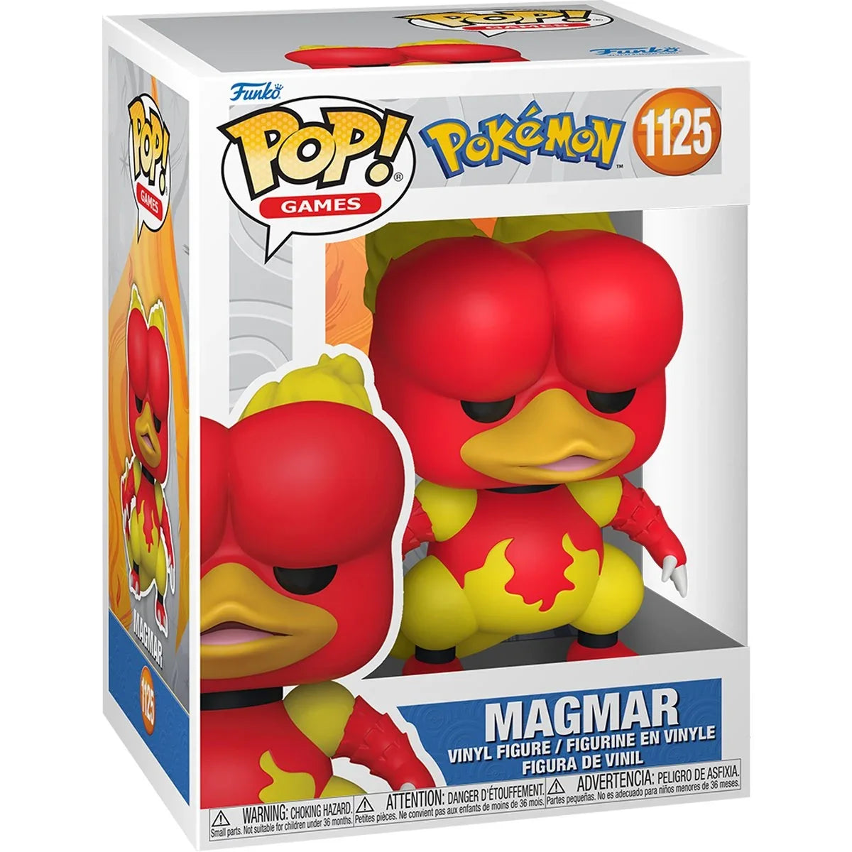 Pokemon Magmar Funko Pop! Vinyl Figure #1125