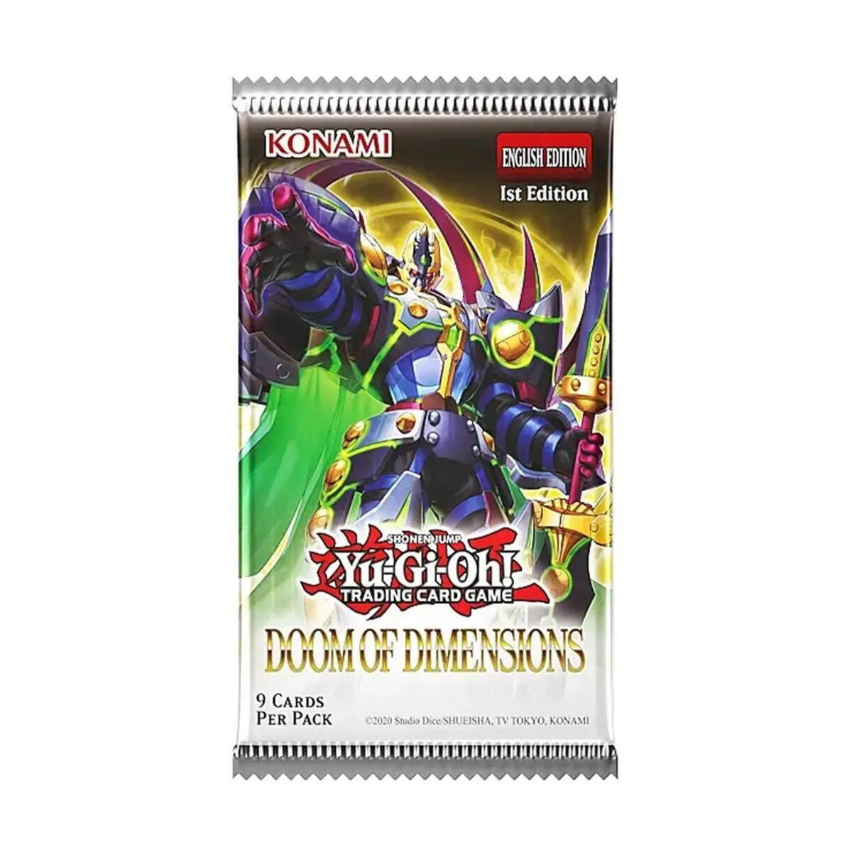 Yu Gi Oh Doom Of Dimensions Booster Pack
