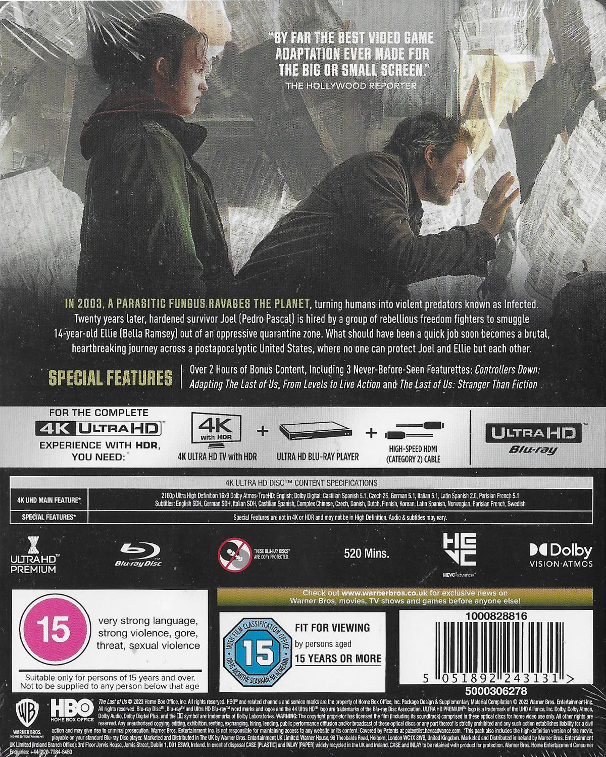 The Last of Us: The Complete First Season - Limited Edition Steelbook (4K Ultra HD)