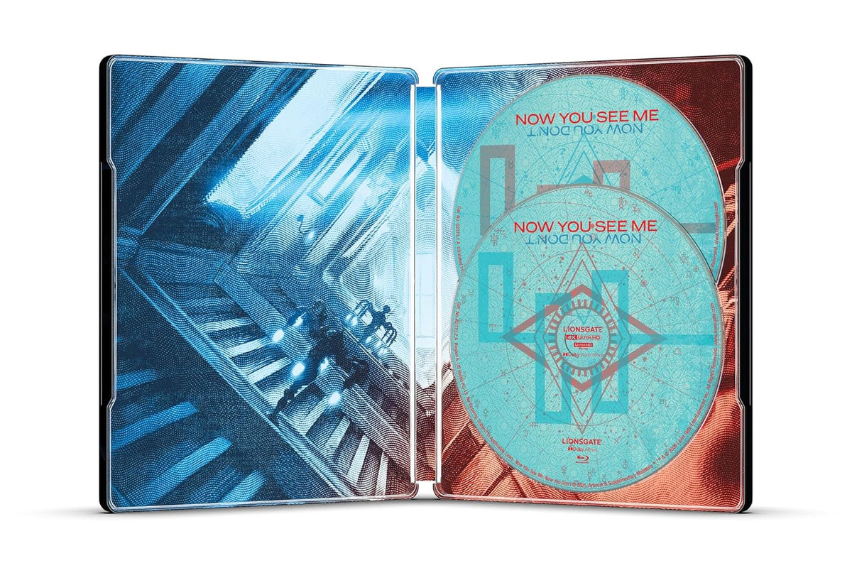 Now You See Me Now You Don't - Limited Edition Steelbook (4K Ultra HD + Blu-ray + Digital)