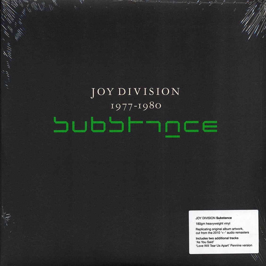 Joy Division - offers Substance: 1977-1980 [2015 Remastered 180G] [New Double Vinyl]