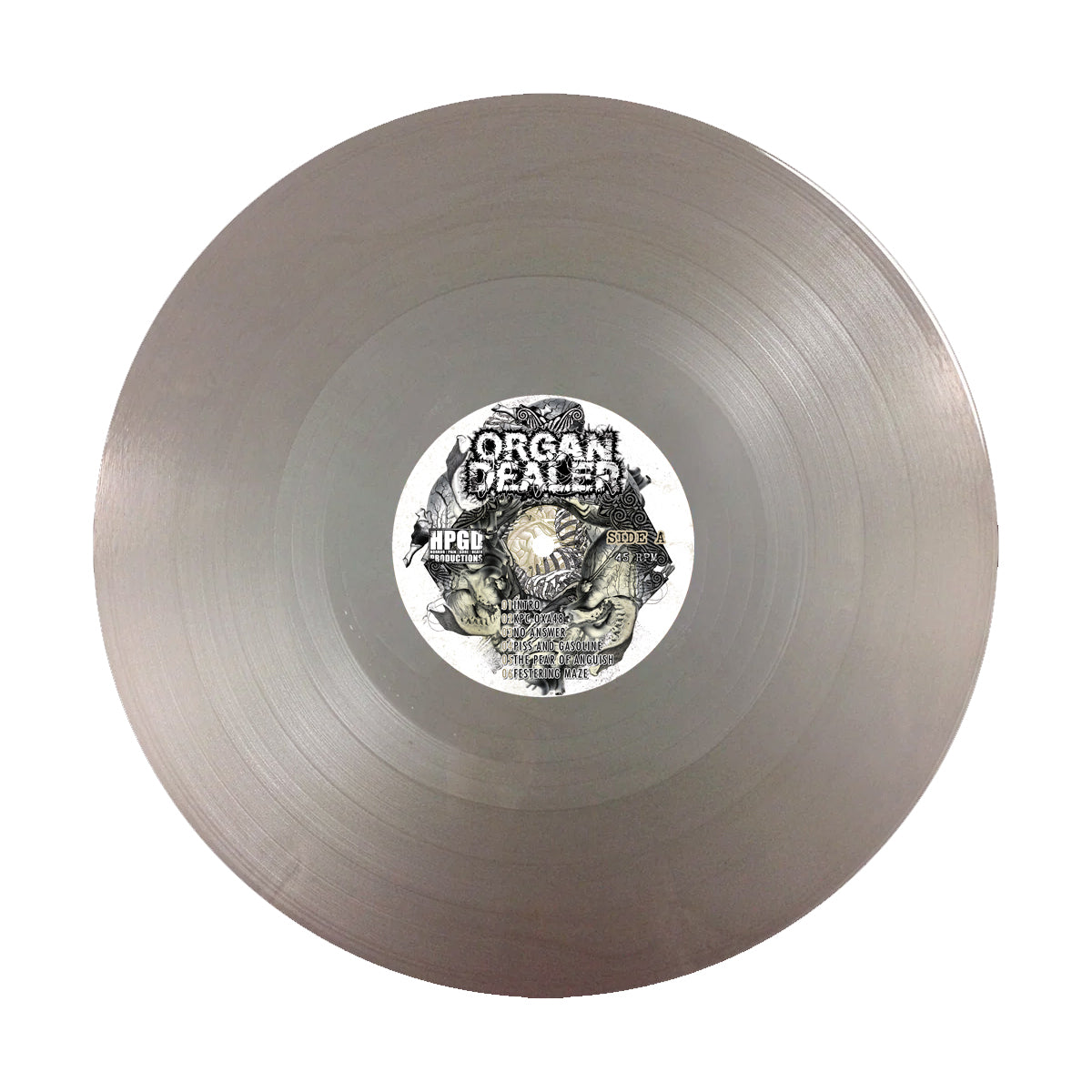 ORGAN DEALER - Visceral Infection LP (Metallic Silver) LTD To 141 [New]