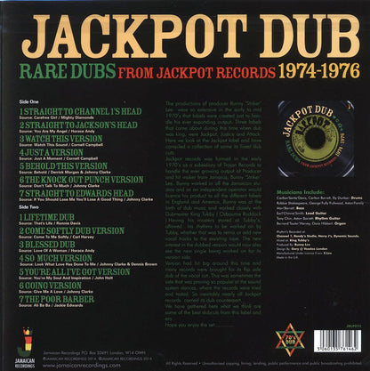 The Aggrovators - Jackpot Dub: Rare Dubs From Jackpot Records 1974-1976 (180g) [New Vinyl LP]