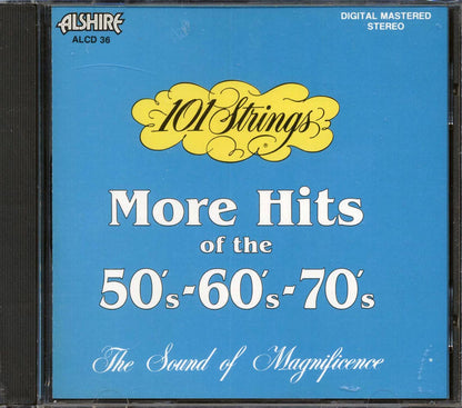 101 Strings - More Hits of the 50's-60's-70's [1987 New CD]