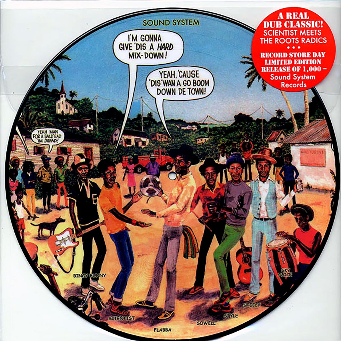 Scientist - Scientist Meets The Roots Radics (ltd. ed.) (picture disc) [New Vinyl Record LP]