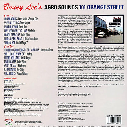 Delroy Wilson, Slim Smith, Lester Sterling, Etc. - Bunny Lee's Agro Sounds: 101 Orange Street (180g) [New Vinyl LP]