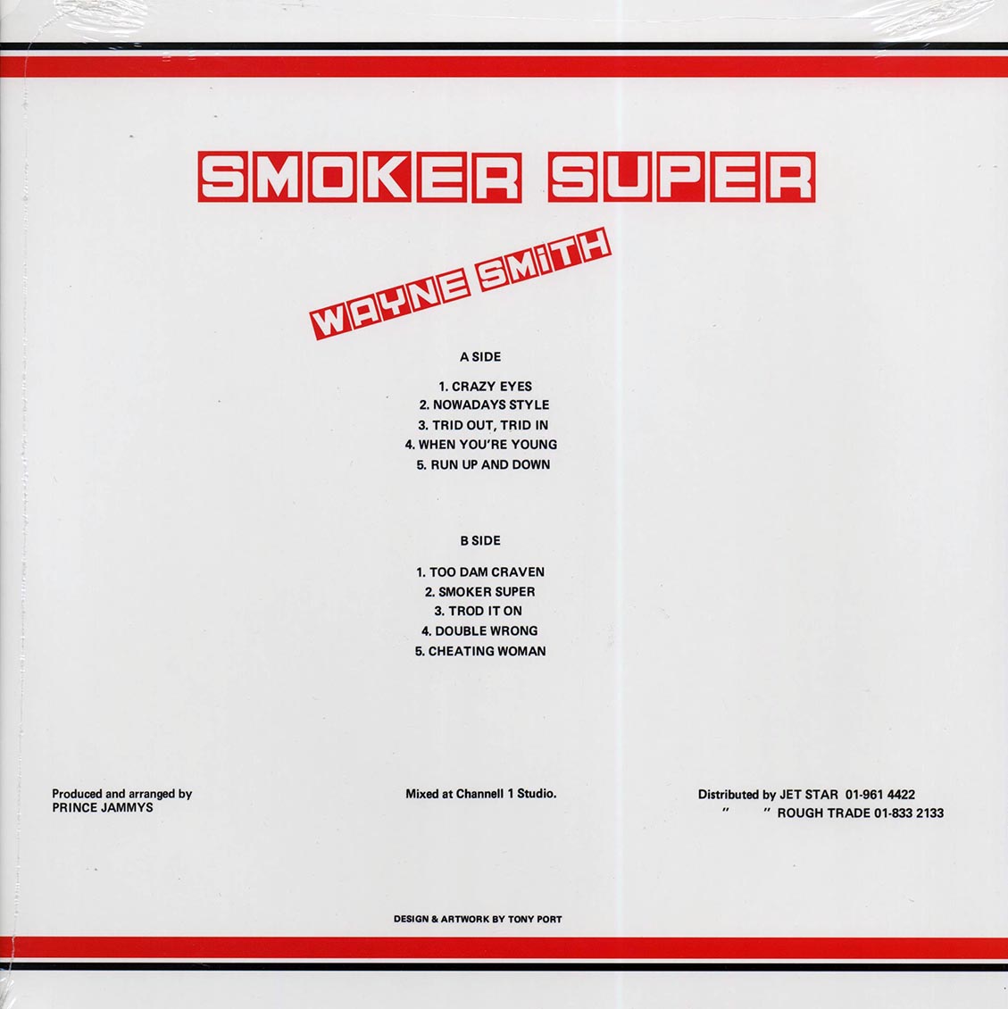 Wayne Smith - Smoker Super (2014 FIRST PRESS) [New Vinyl Record LP]