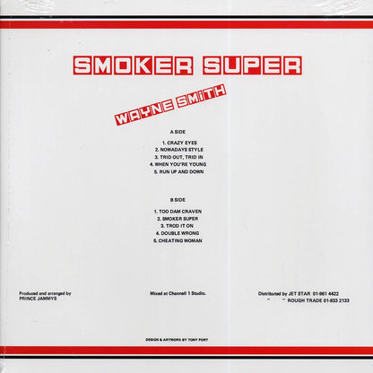Wayne Smith - Smoker Super (2014 FIRST PRESS) [New Vinyl Record LP]