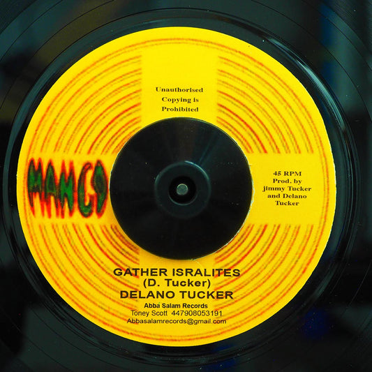 Delano Tucker - Gather Israelites  /  Gathering Dub [New] [New Vinyl 7"]