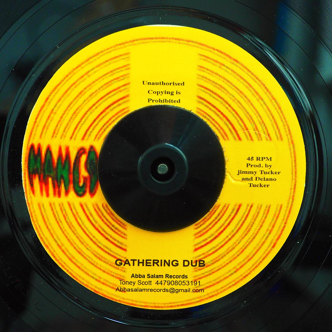 Delano Tucker - Gather Israelites  /  Gathering Dub [New Vinyl 7"]