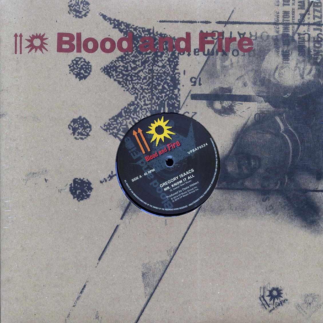 Gregory Isaacs - Mr. Know It All (Extended Mix)  /  Ossie Hibbert, Revolutionaries - War Of The Stars [New]