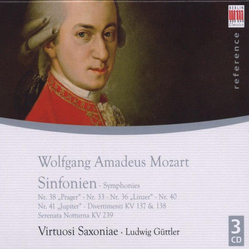 W.A. Mozart - Symphonies Music CD