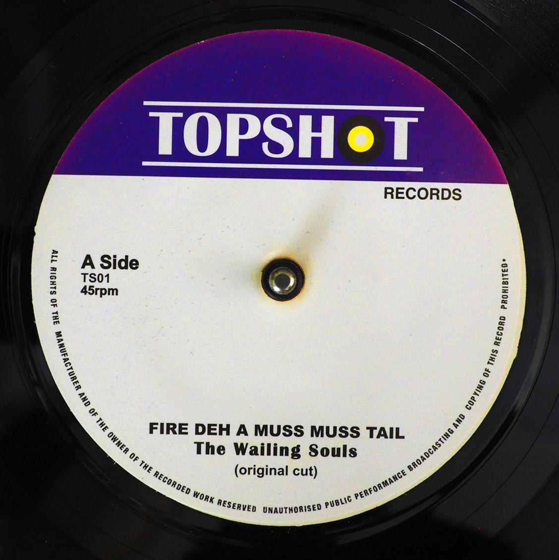 Wailing Souls - Fire Deh A Muss Muss Tail  /  Version [New] [New Vinyl 7"]