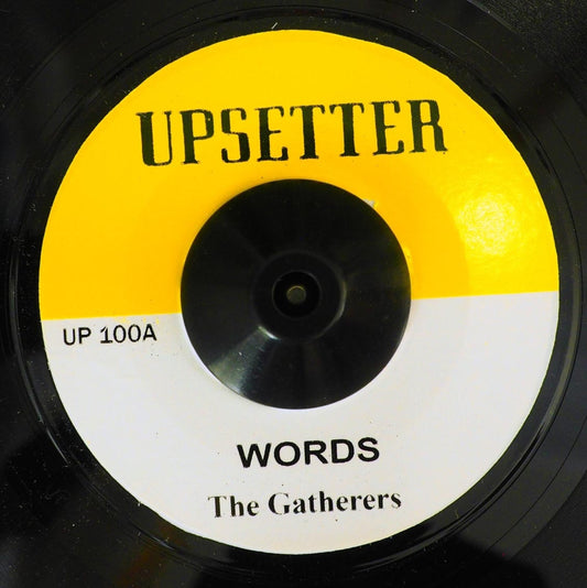 The Gatherers - Words  /  The Upsetters - Version (rhythm: "Gatherers - Words Of My Mouth") [New] [New Vinyl 7"]