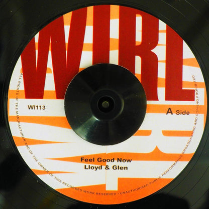 Lloyd Robinson, Glen Brown - Feel Good Now  /  Hopeton Lewis, Glen Brown - Live Like A King [New Vinyl 7"]