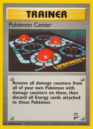 Pokemon Center 114/130 - Base Set 2